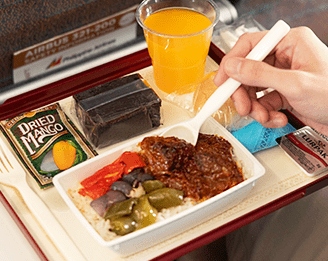 Appetizing Inflight Meals